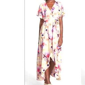 June & Hudson floral maxi dress